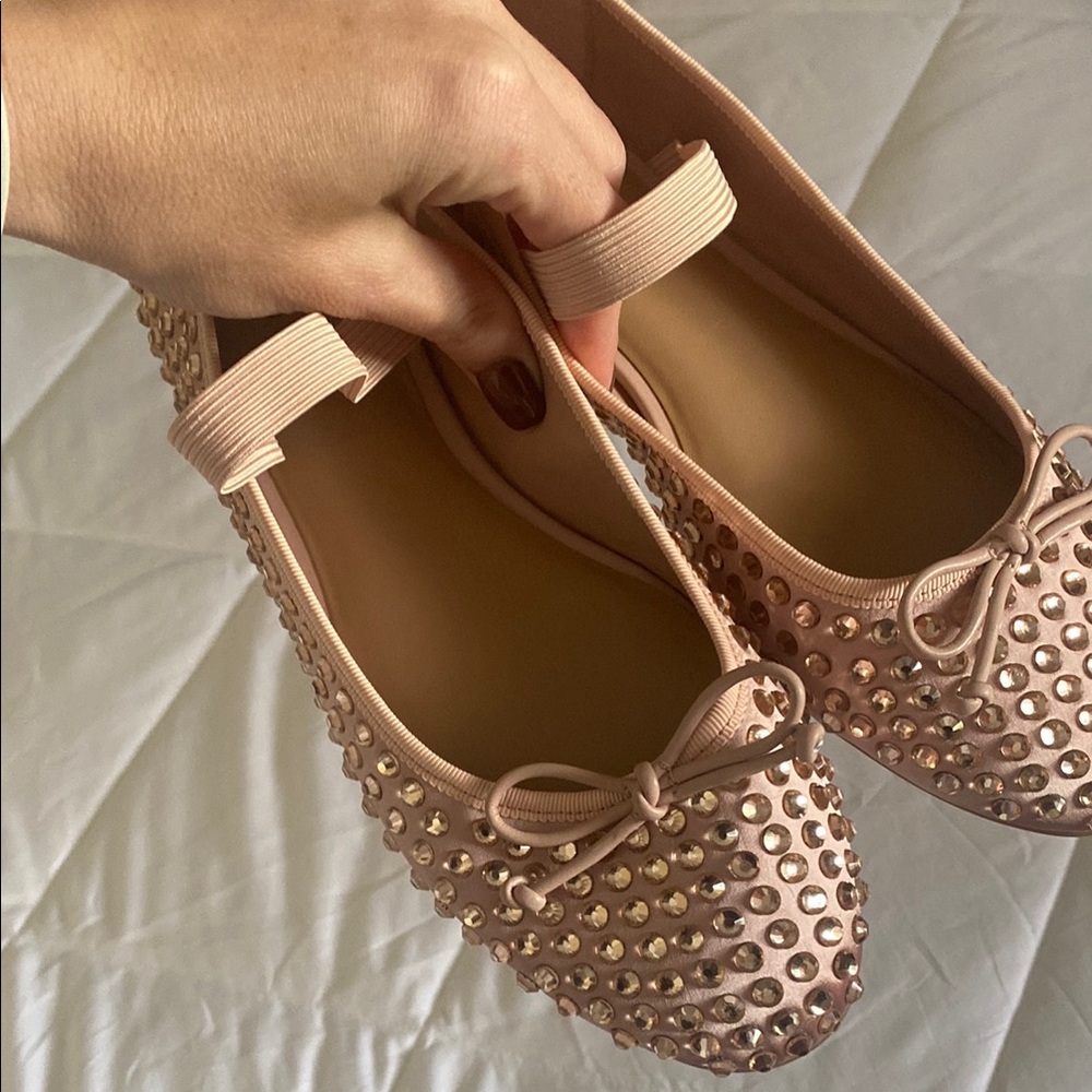 Studded Ballet Flats